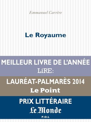 cover image of Le Royaume